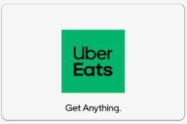 Uber Eats Egift (Digital) Card!